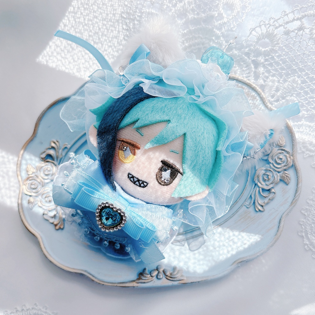 pastel blue cherry 🩵