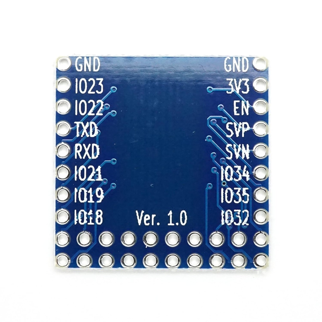 ESP-WROOM-32 ピッチ変換基板 コンパクト
