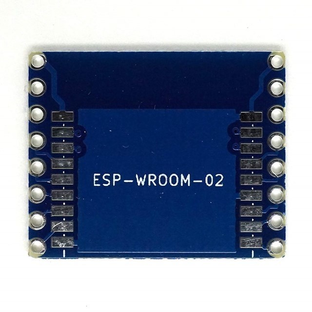 ESP-WROOM-02 ピッチ変換基板 コンパクト