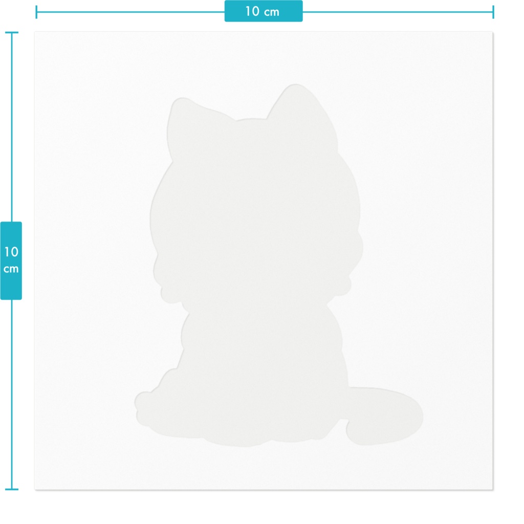 よるねこステッカー