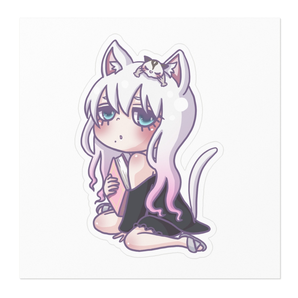 新ねこステッカー