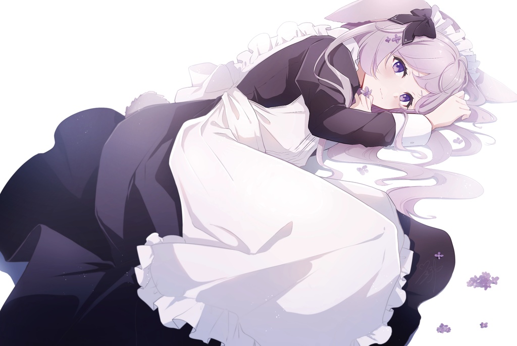 うさみみメイドポストカード
