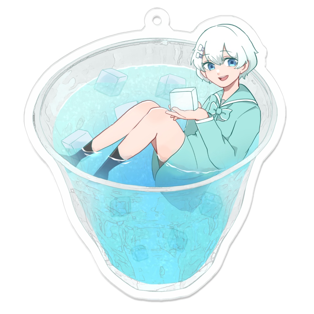 na-koのアクリルキーホルダー