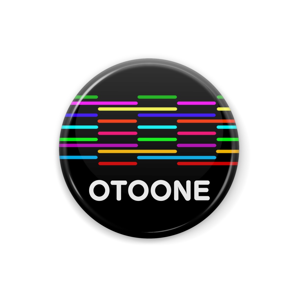 カラフル OTOONE 缶バッジ