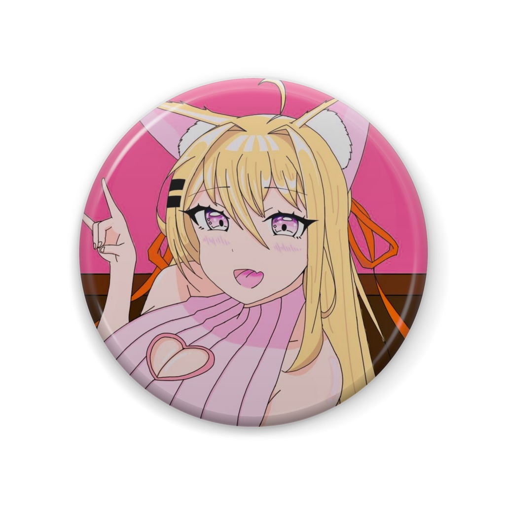 狐妖 狐ゞ奈 缶バッジ