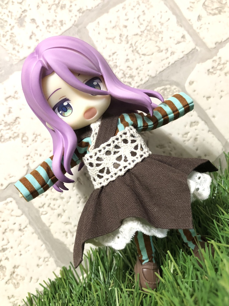 チョコミント和ロリコーデセット［ねんどろいどどーる(通常/身長調整)対応サイズ］