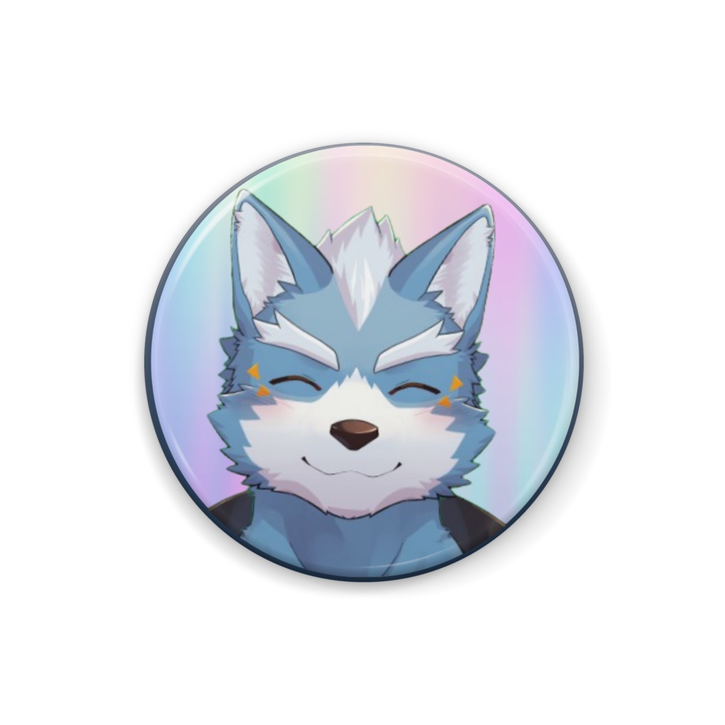 缶バッジ　３　笑顔