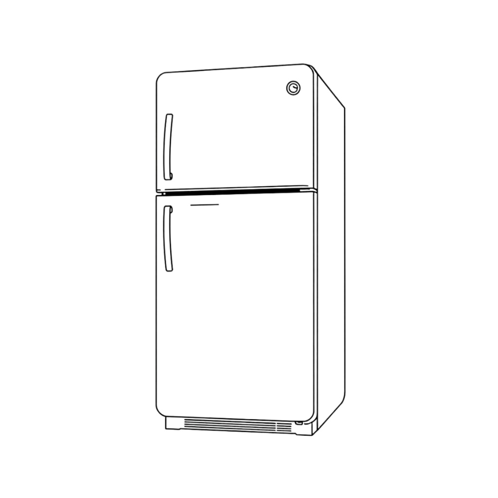 漫画風・白黒家電クリップアート8点セット