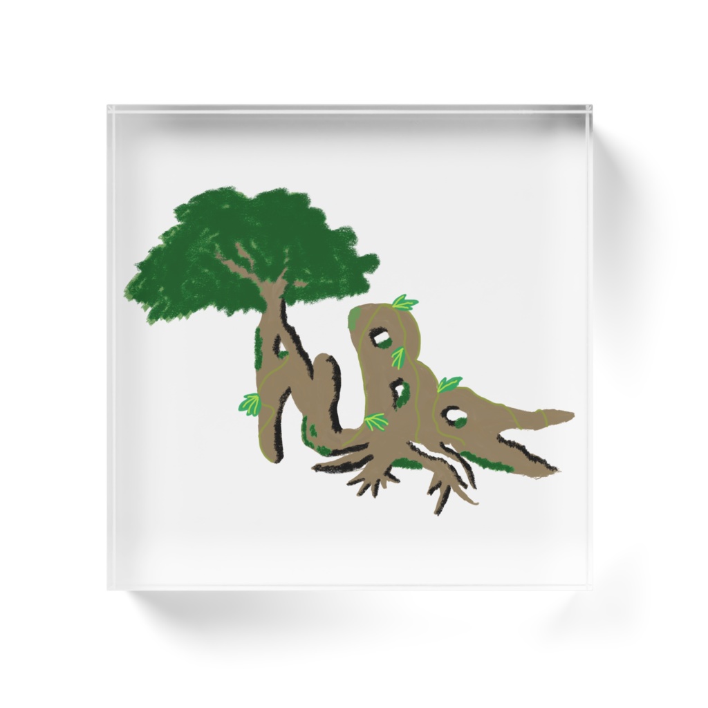 ALBAアクリルブロック