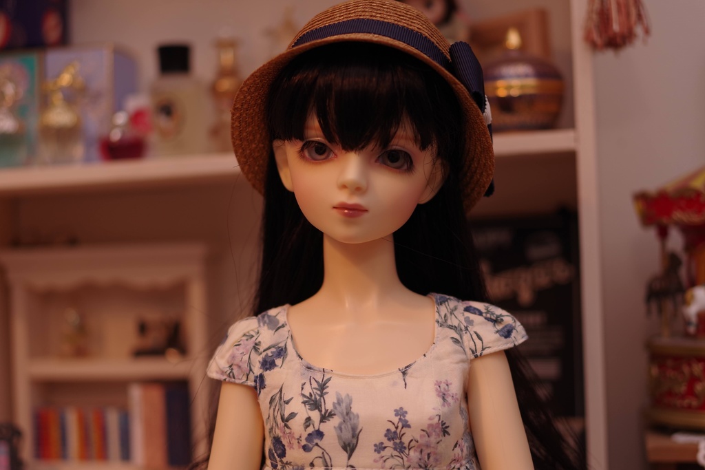 【SD.SDgr.60cm】花畑の姉妹ワンピース