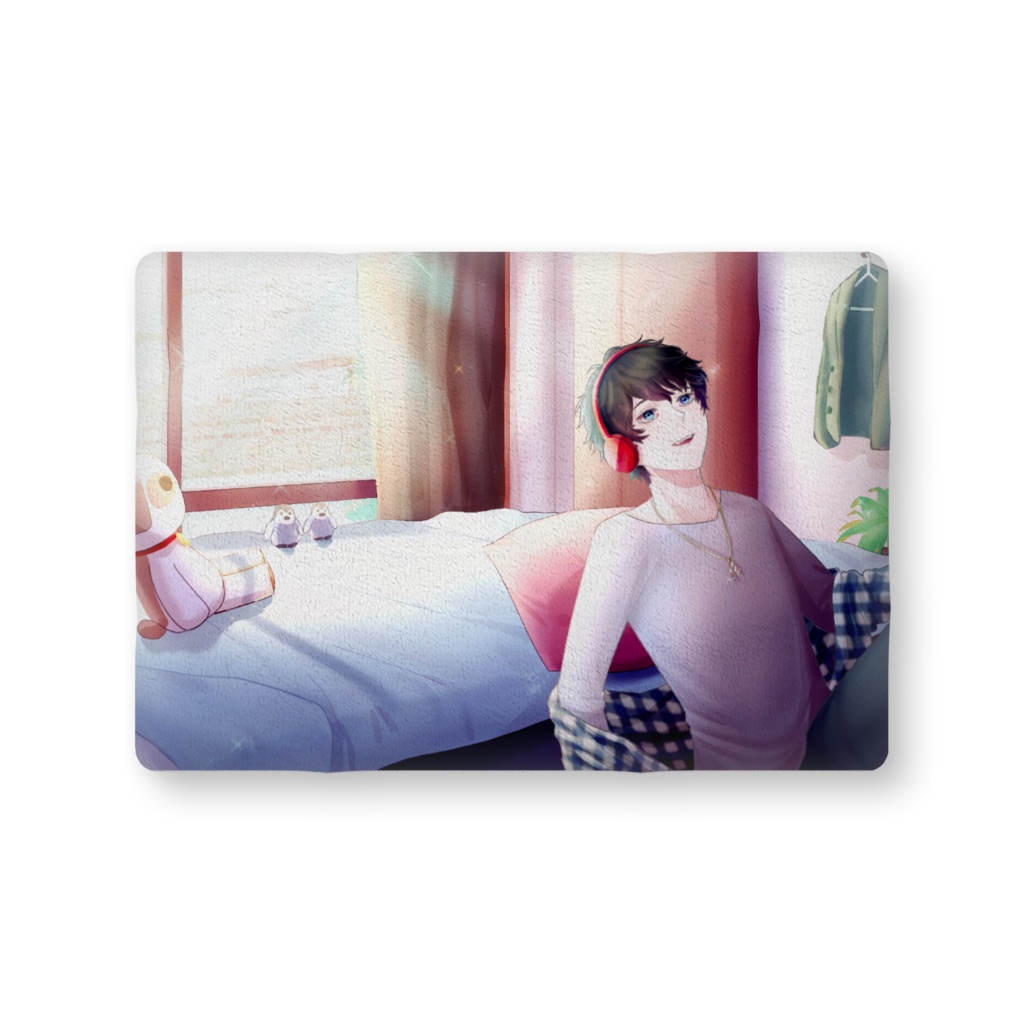 【ふかふかクッション】ギュッってしてほしいdaiti(裏面イラスト付き)