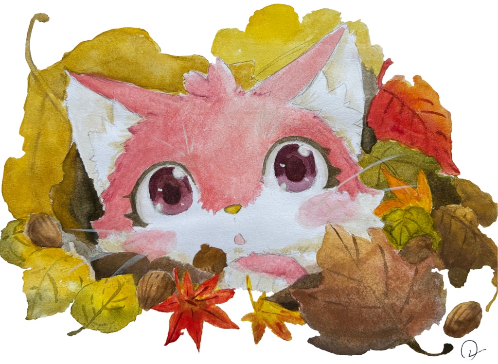 サコッシュ 宝石猫 かくれんぼ(ルビー)