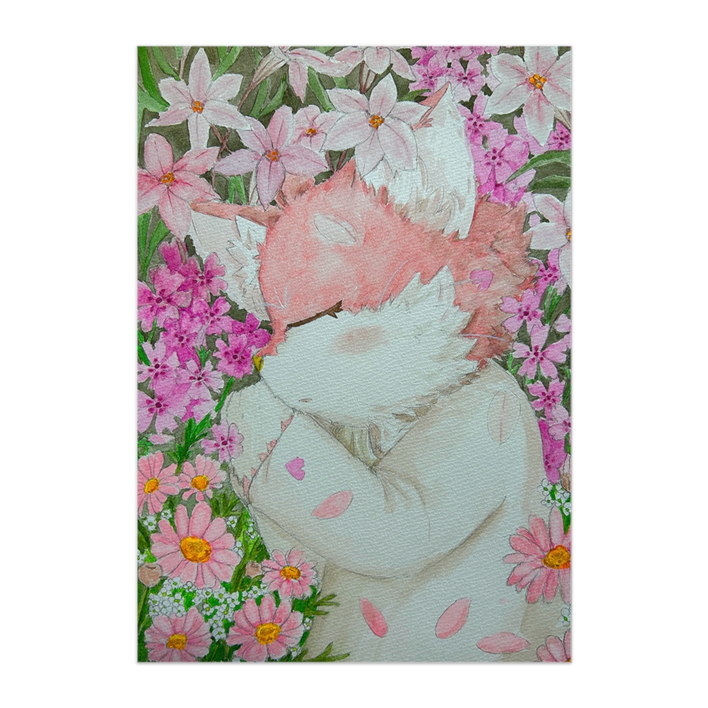 パネル 宝石猫 春の誘い