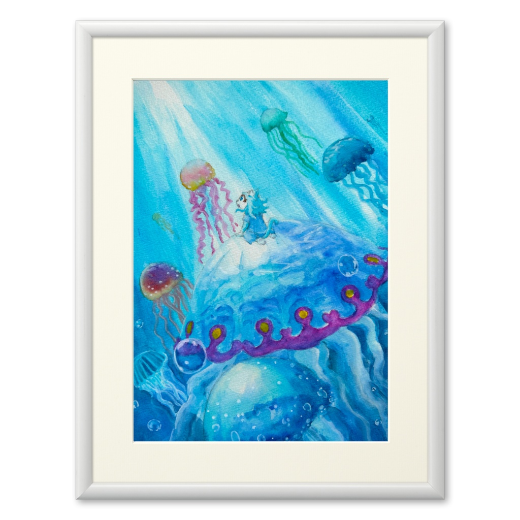 プリモア―ト 宝石猫 aquamarine