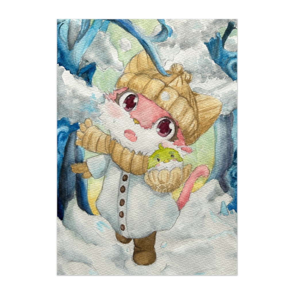 パネル 宝石猫 謎の物体X