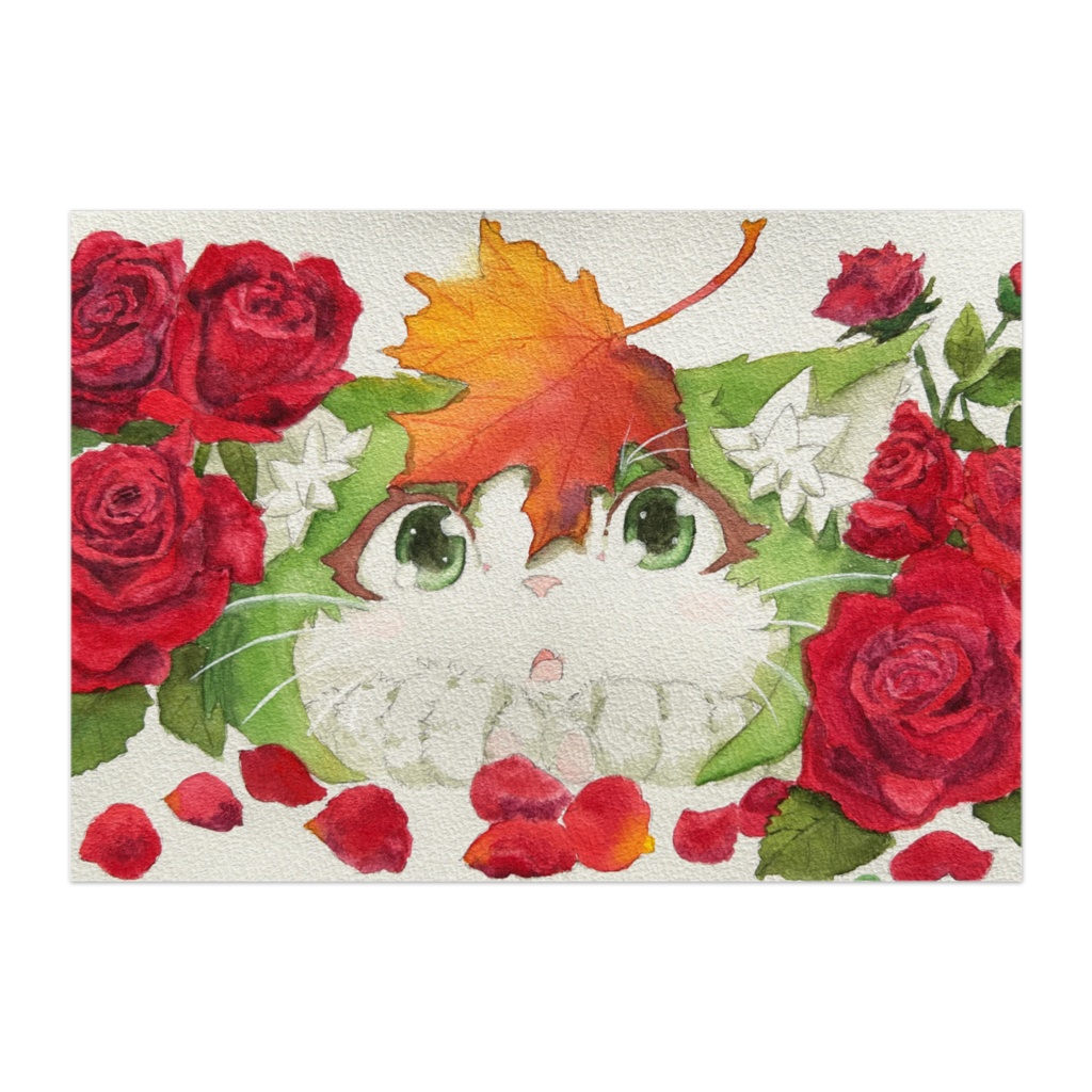 パネル 宝石猫 かくれんぼ(エメラダ)