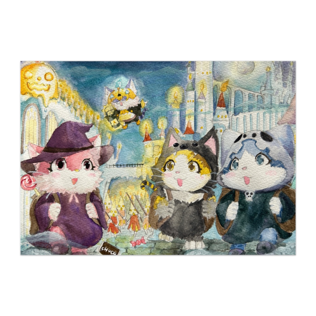 パネル 宝石猫 キャンドルキャッスル