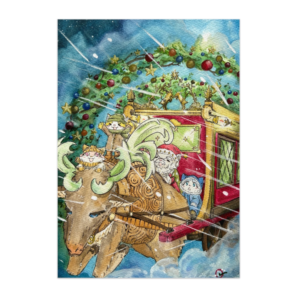 パネル 宝石猫 ホーリーナイト