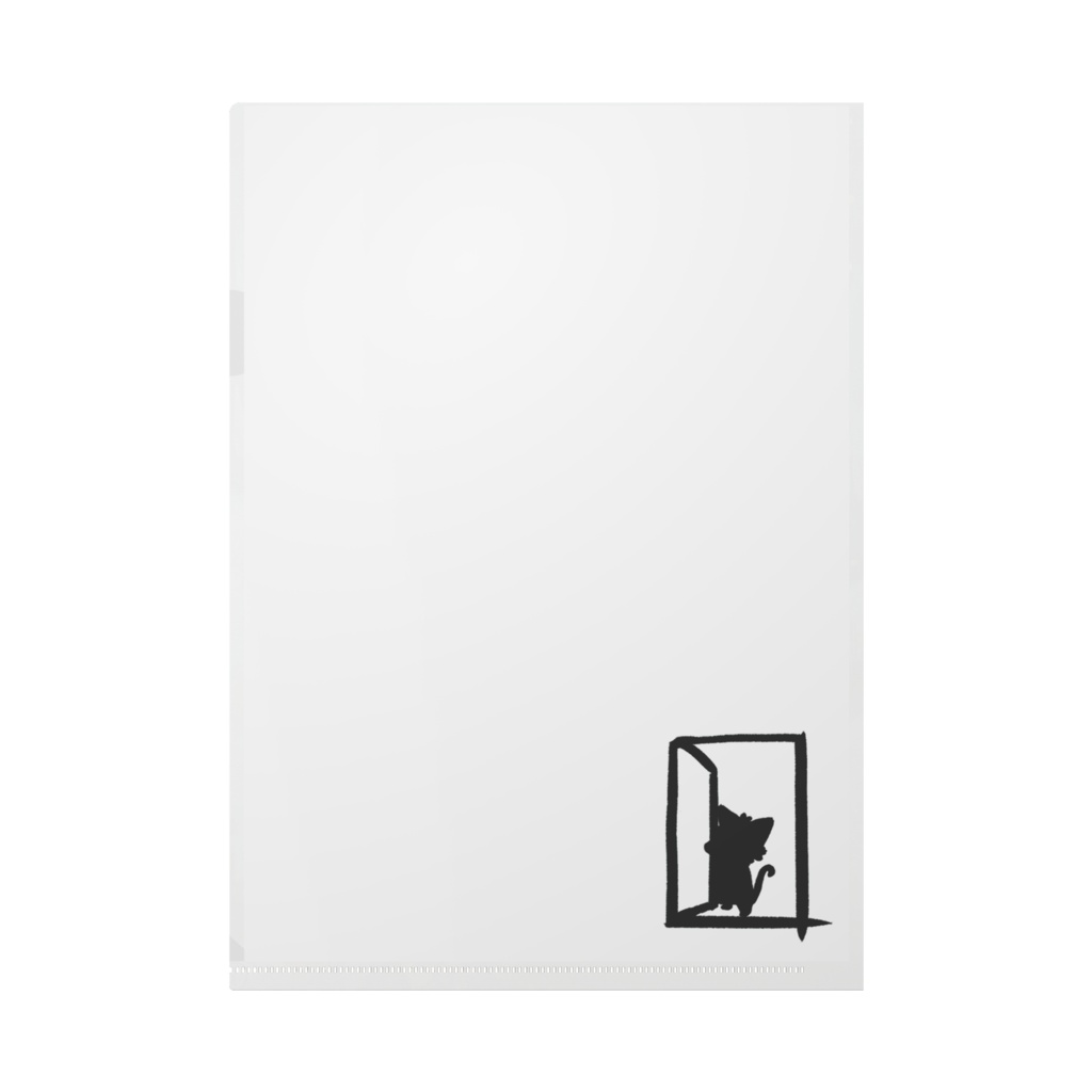 クリアファイル 宝石猫 霧界の森