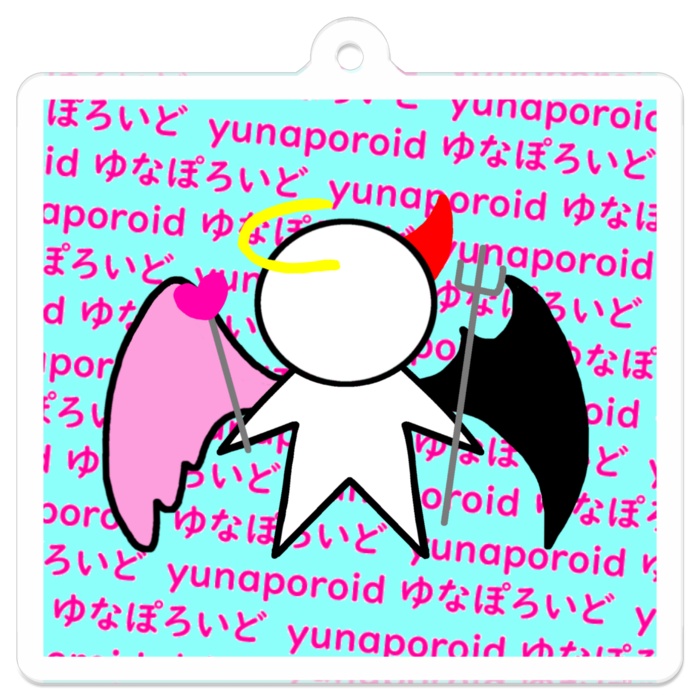 ゆなぽろいどアクリルキーホルダー【全6種類】