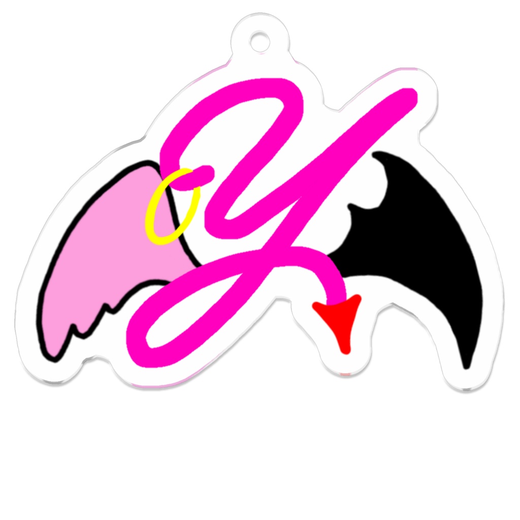 ゆなぽろいどアクリルキーホルダー【ゆなぽろいどロゴ】