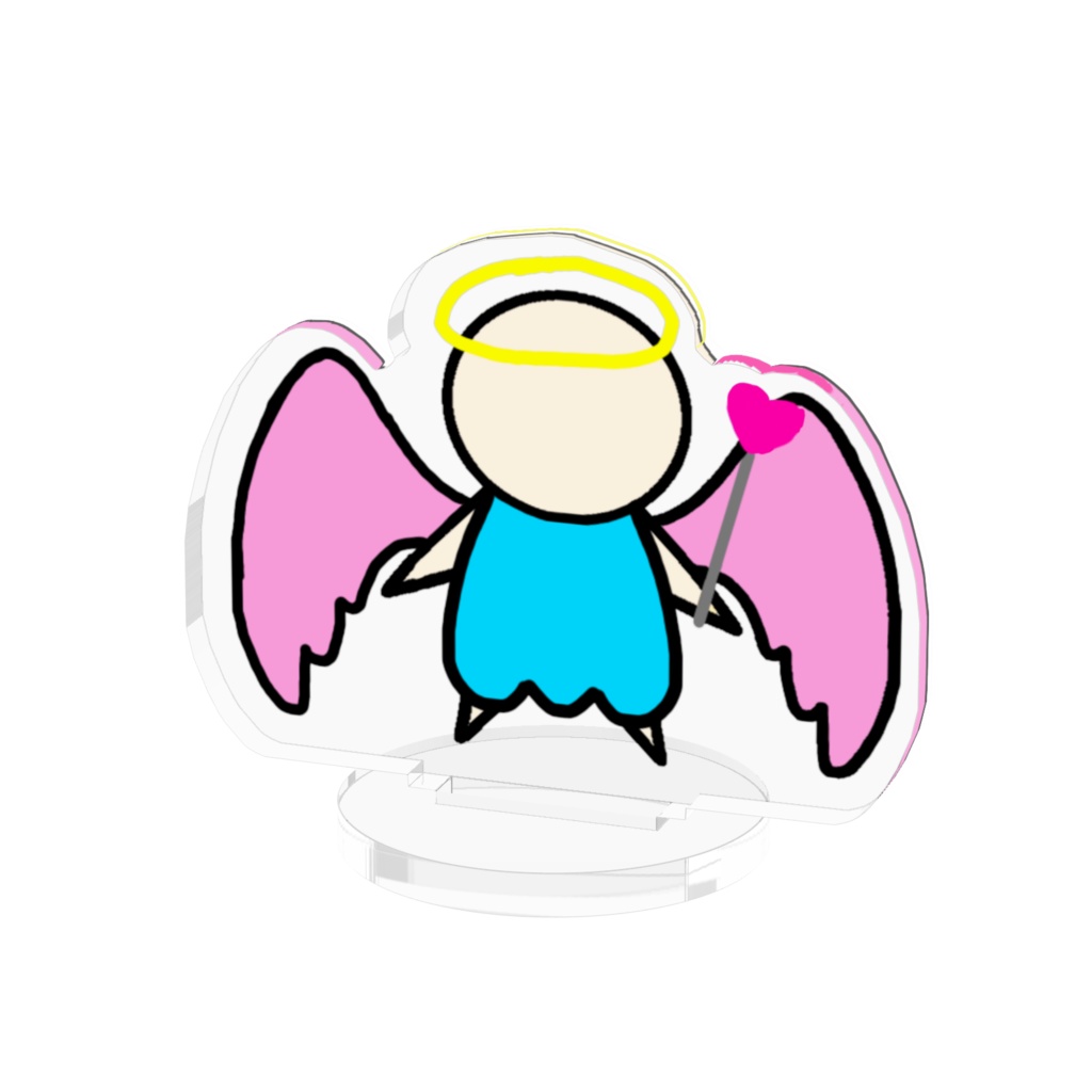 ゆなぽろいどアクリルフィギュア【天使ちゃん】
