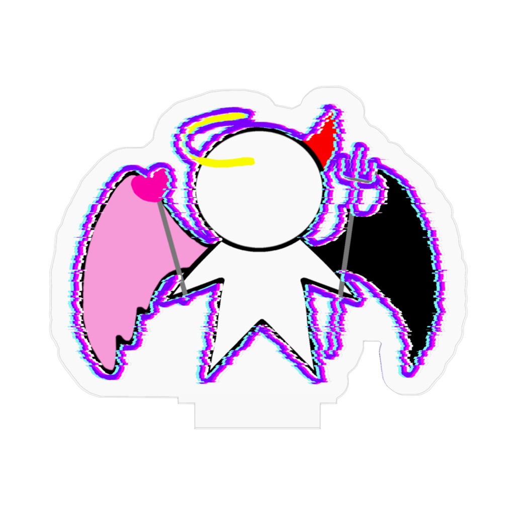 ゆなぽろいどアクリルフィギュア【デジタル堕天使ちゃん】