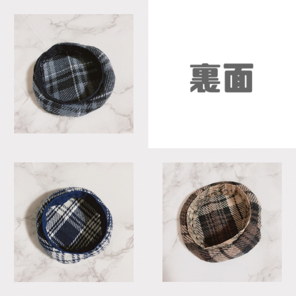 秋冬用ベレー帽