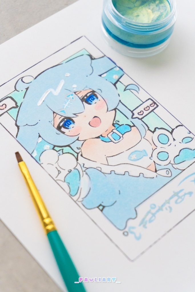 🎂 バースデー記念 原画キーホルダー 🎂