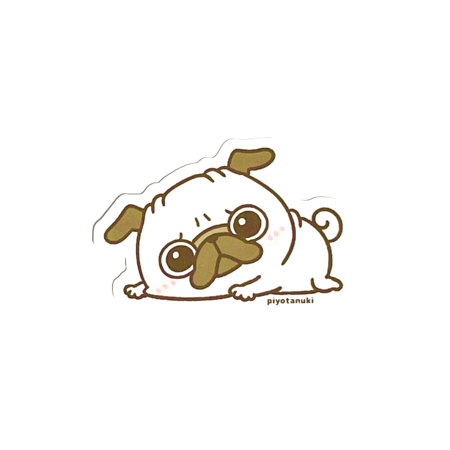 （鏡面に)貼ってはがせるミニステッカー