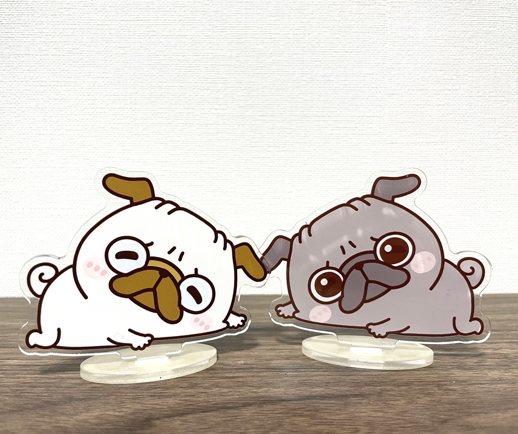 ごろりんパグちゃん♡アクリルスタンド