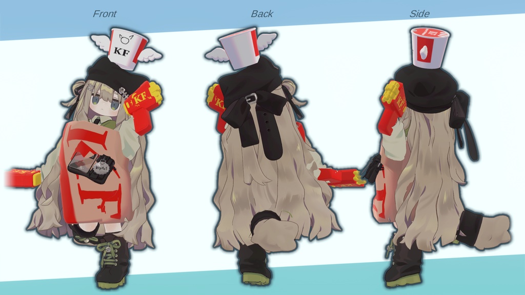 (无料） Kipfel 儿童节快乐  Kipfel  KFC 失败套装