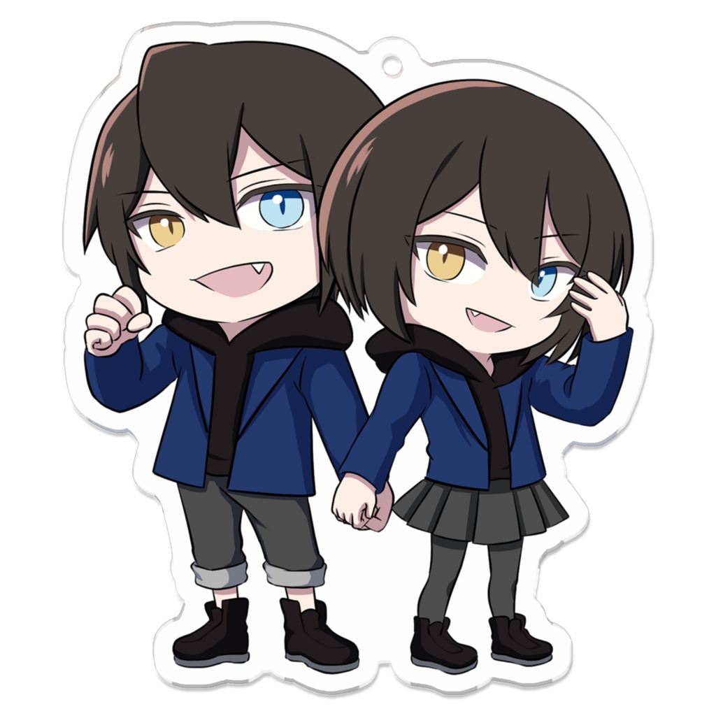 【GU学園】朽血零さん★アクキー