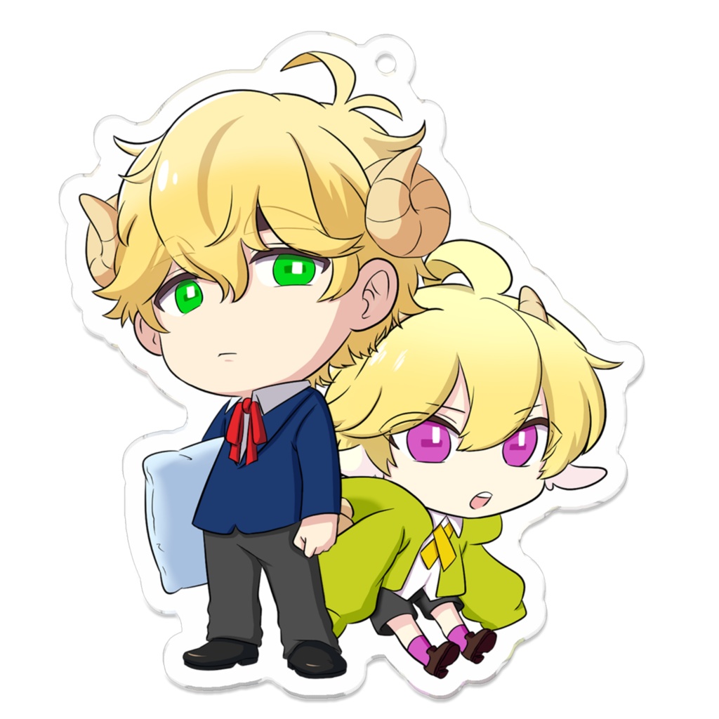 【GU学園】ねむるくんめぇくん★アクキー