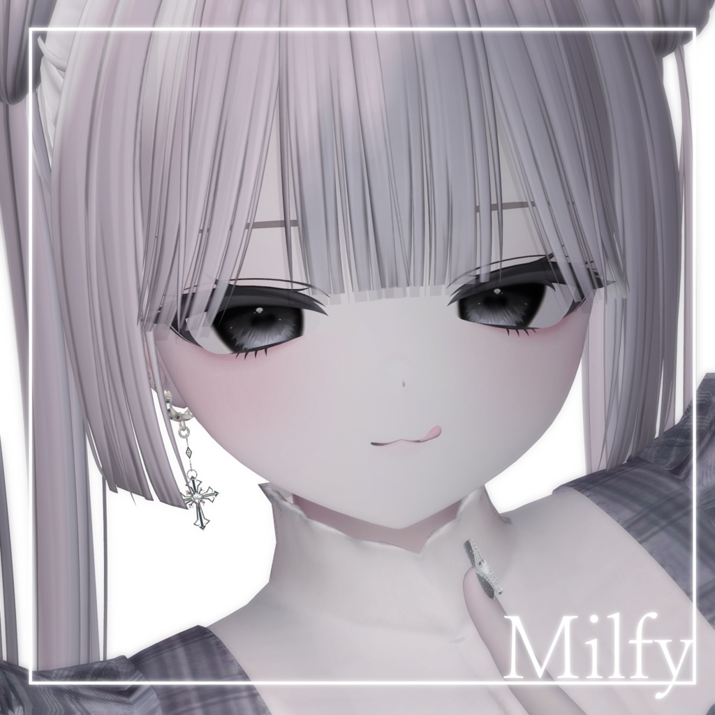 【8アバター対応】charm heart ♡ Eye Texture