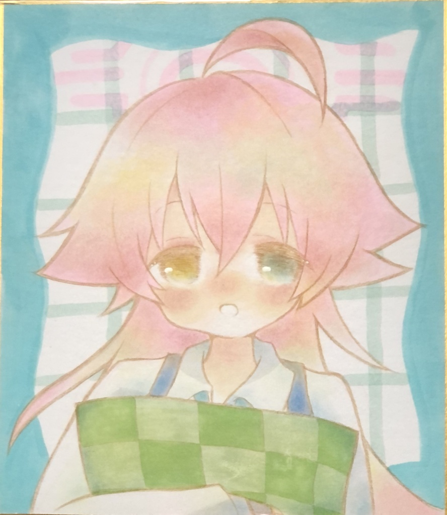 小鳥遊ホシノ/手描き色紙