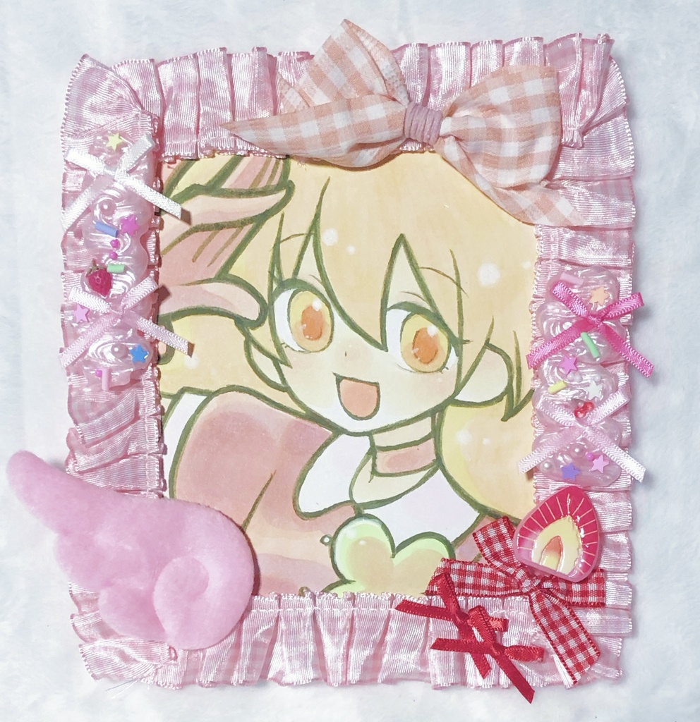 ポエットデコ色紙【ダイナー風】