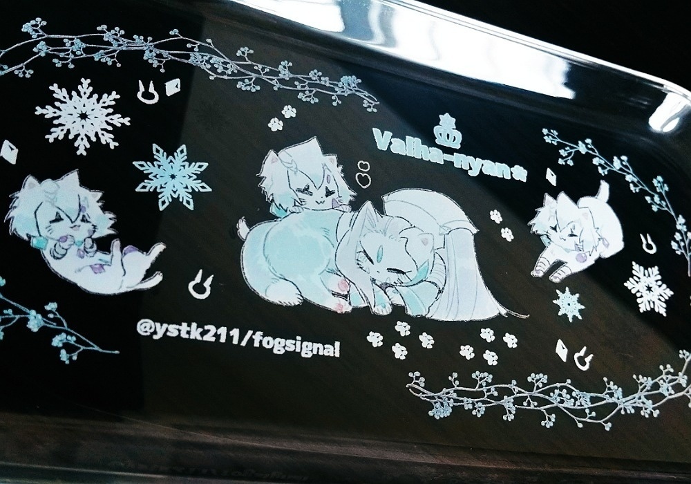 ばるはにゃんクリアトレイ