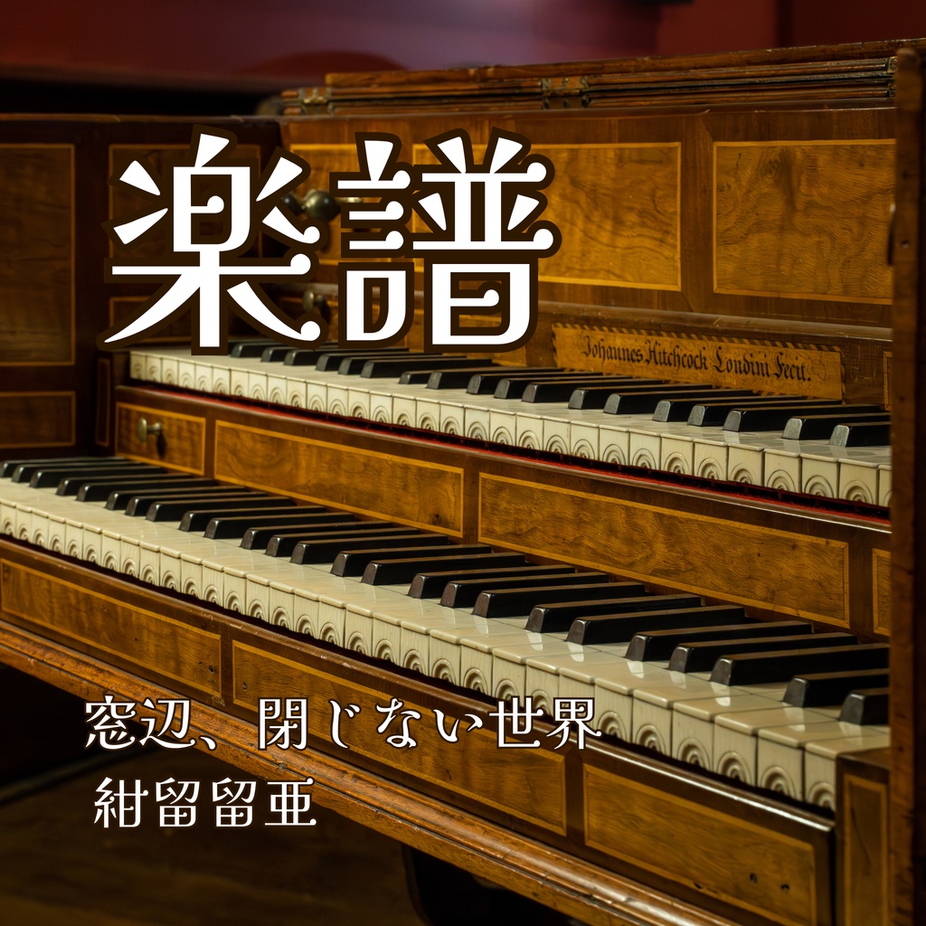 窓辺、閉じない世界　楽譜