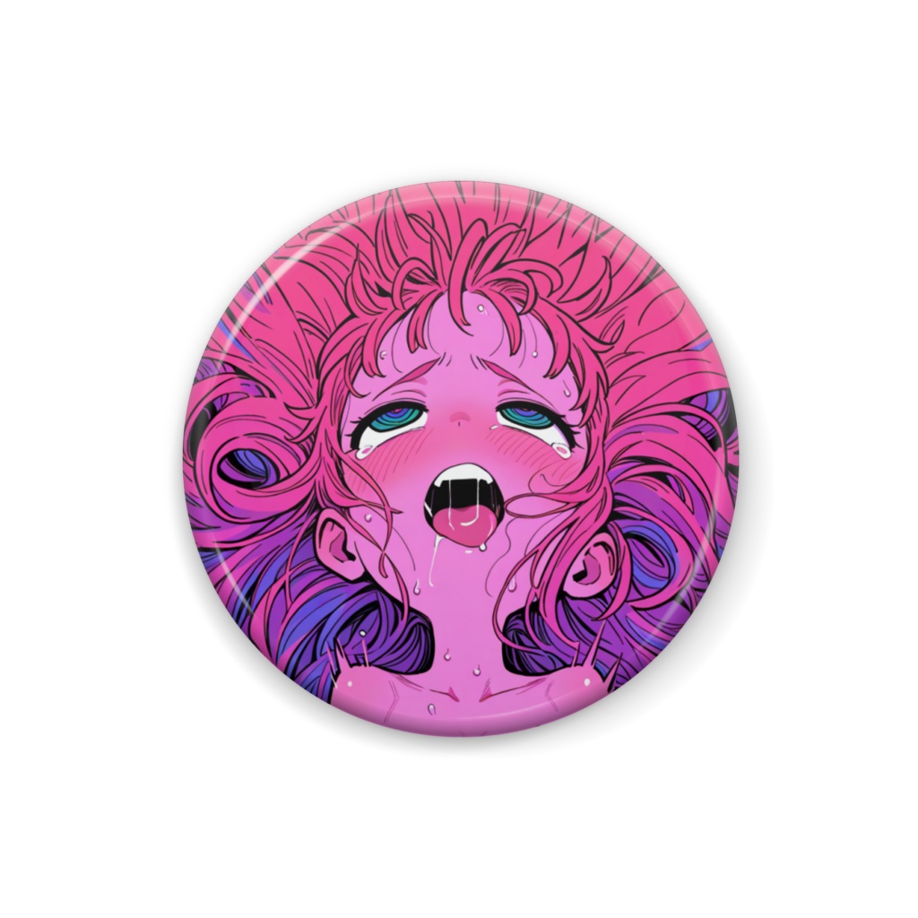 Ecstasy Button badge 01