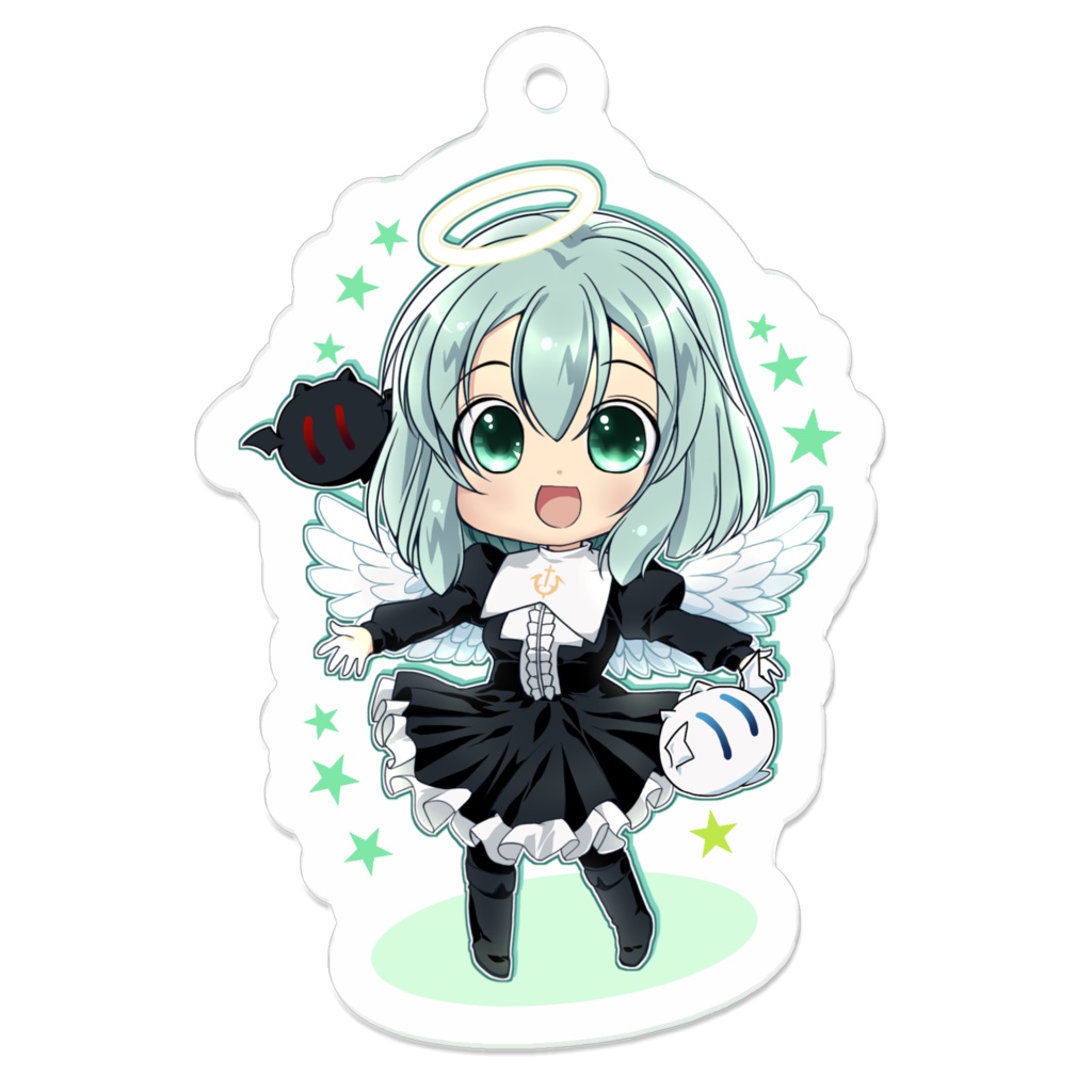 オリジナル創作 エルリル アクリルキーホルダー