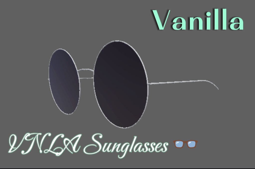 VNLA-Sunglasses【VRChat対応】