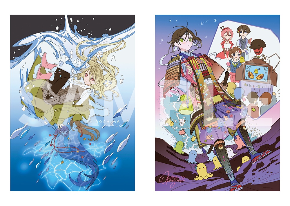 「ローリング☆ガールズ」 10周年記念本&ステッカーセット(サイン入りポスカ付き)