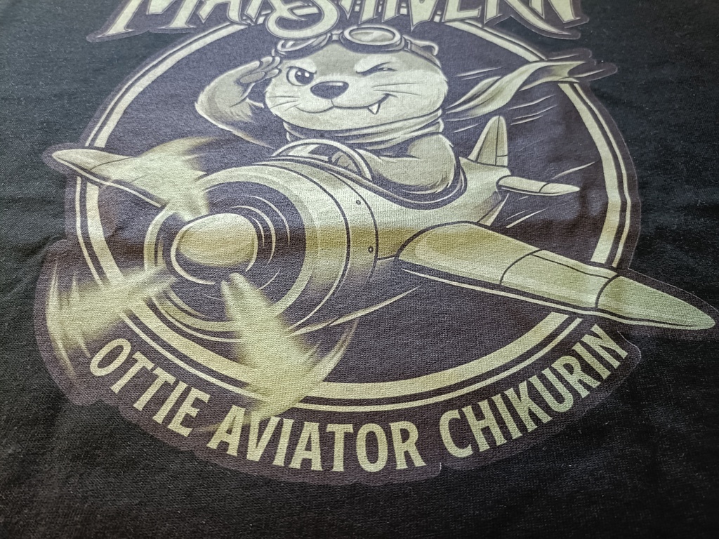 OTTIE AVIATOR CHIKURIN TEE 001