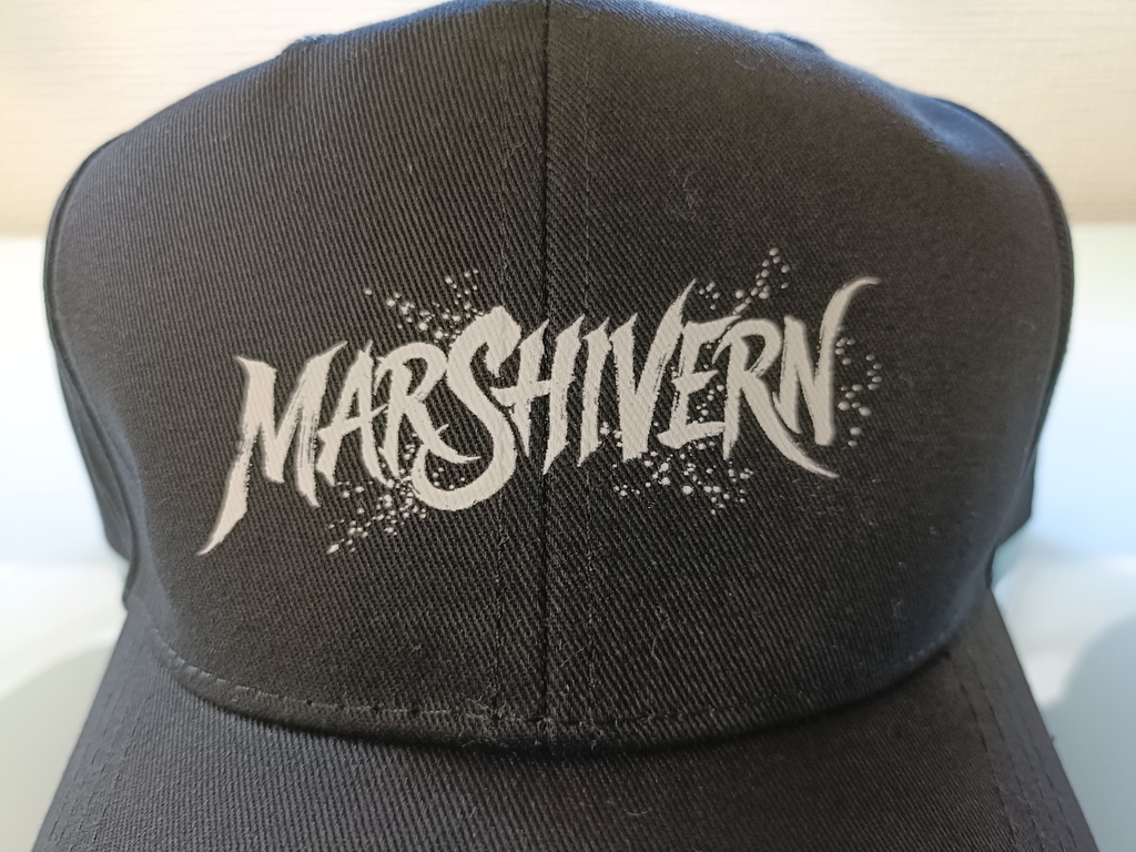 MARSHIVERN LOGO CAP 001/ BLACK