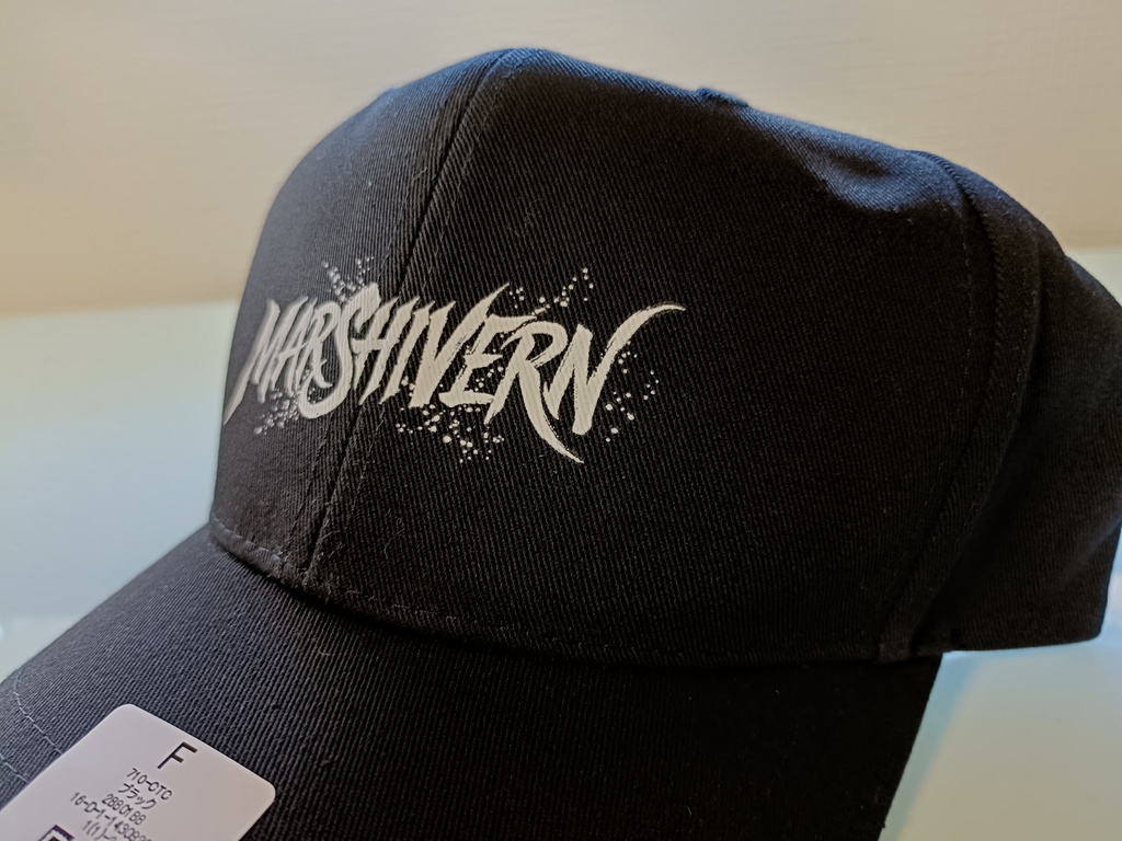MARSHIVERN LOGO CAP 001/ BLACK