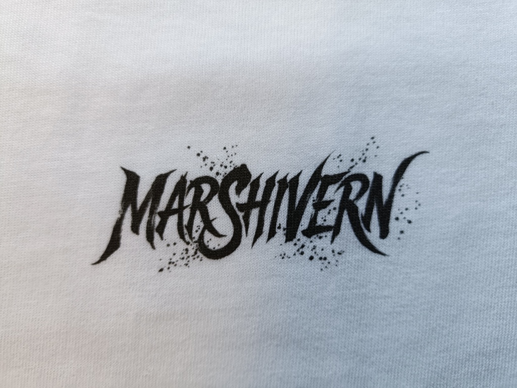 MARSHIVERN ロゴTシャツ / WHITE