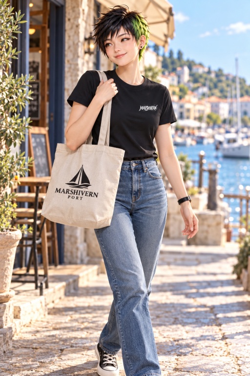 MARSHIVERN PORT トートバッグ