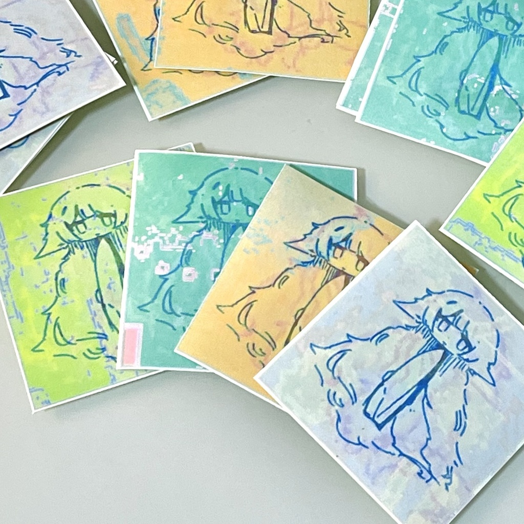 ぽすちゃんシール