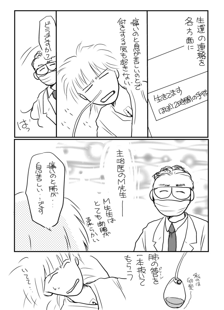 このごろのわしら〜胸の腫瘍を取ったらば〜安心BOOTH対応